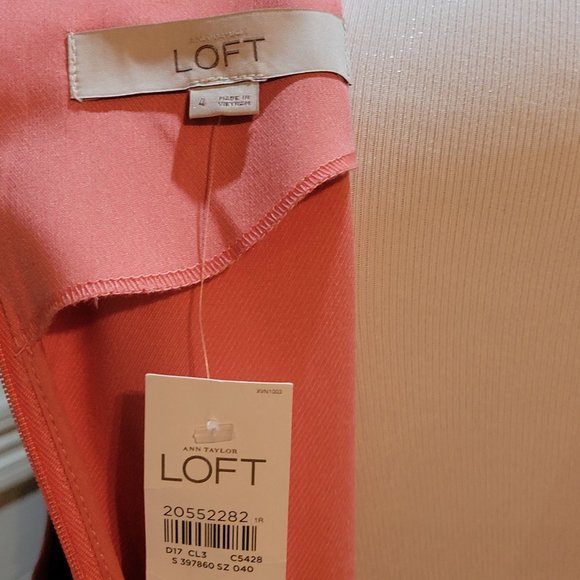 Ann Taylor Loft Laser Cut Hem Dress - Picture 4 of 7